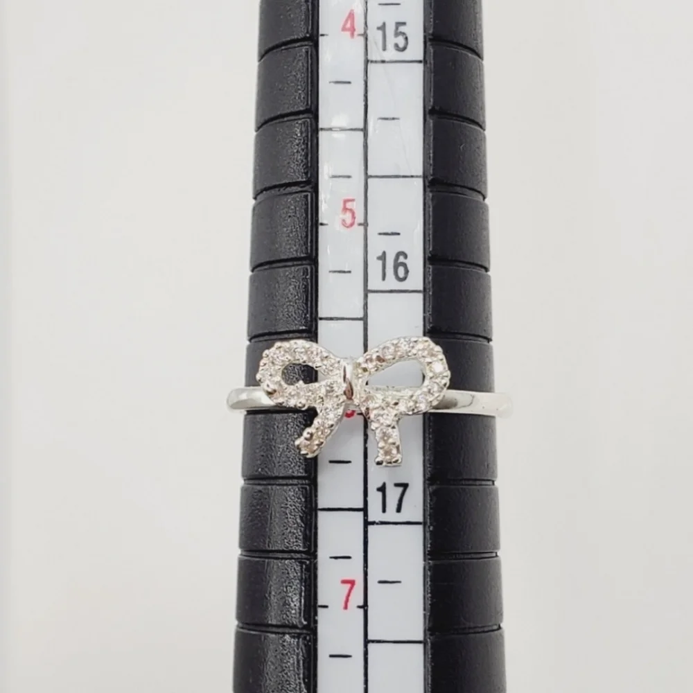 Silver Bow Ring